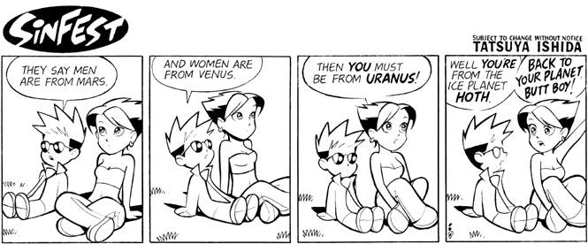 Men are from Mars